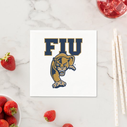 FIU Panthers Serviette (Beispiel)