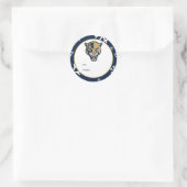 FIU Panthers - Weihnachten Runder Aufkleber (Tasche)