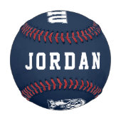 FIU Panthers - Weißes Logo Baseball (Rückseite)