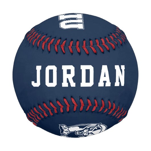 FIU Panthers - Weißes Logo Baseball (Rückseite)