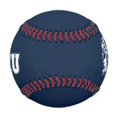 FIU Panthers - Weißes Logo Baseball (Vorderseite)