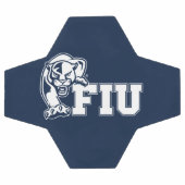 FIU Panthers - Weißes Logo Fußball (Flach)