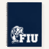 FIU Panthers - Weißes Logo Notizblock (Vorderseite)