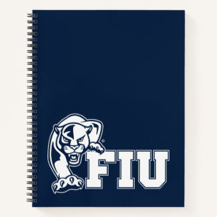 FIU Panthers - Weißes Logo Notizblock