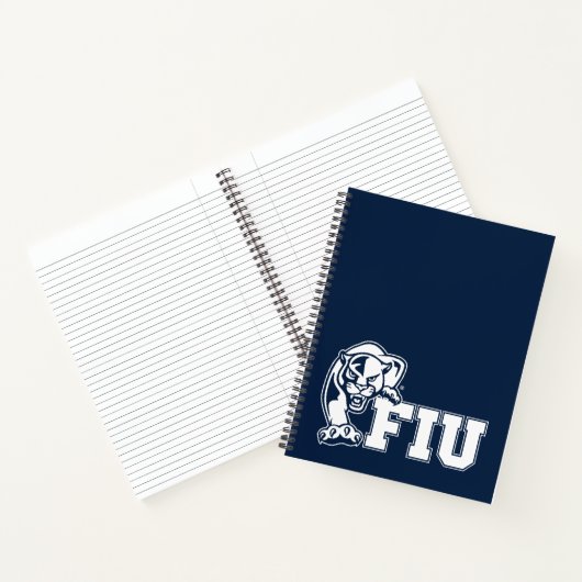 FIU Panthers - Weißes Logo Notizblock (Innenseite)