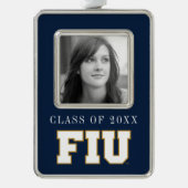 FIU Rahmen-Ornament SILBER (Vorderseite)