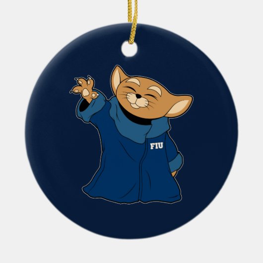 FIU | Roary the Child Keramik Ornament (Vorne)