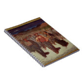 Fiumana (die menschlichen Gezeiten) 1895-96 (Öl Notizblock (Rechte Seite)