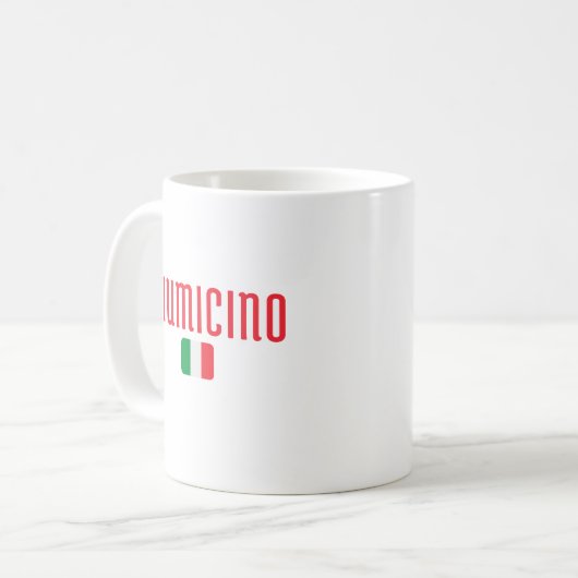 FIUMICINO Italien Kaffeetasse (Vorderseite Links)