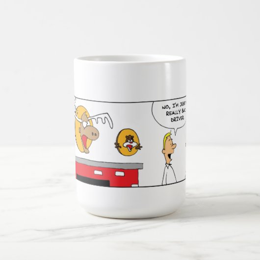 Fiunny Bad Driver Tasse (Mittel)