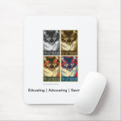 FIV Katzen-Rettung Mousepad (Mit Mouse)
