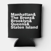 Five Boroughs ~ New York City Dosenkühler (Vorderseite)