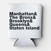 Five Boroughs ~ New York City Dosenkühler (Vorderseite)