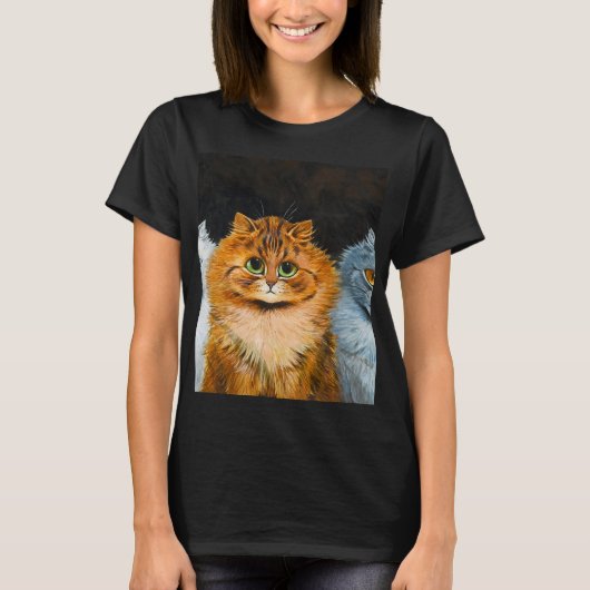 Five Cats by Louis Wain T-Shirt (Vorderseite)