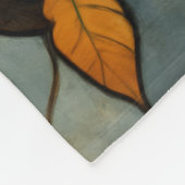 Five Cats on a Tree Branch Stained Glass Style Fleecedecke (Ecke)