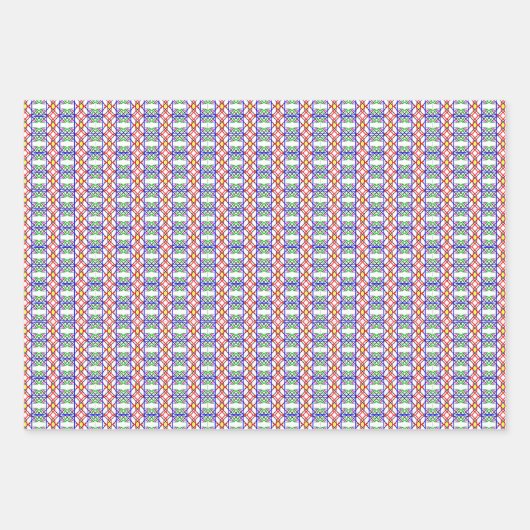 Five Color Boogie Geschenkpapier Set (Vorderseite)