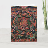 Five Deity Mandala Karte (Vorderseite)