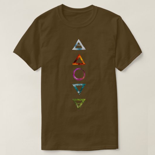 Five Elements  5 Elements Alchemy  T-Shirt (Design vorne)