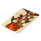 Five Girls With Furry Muffs - Florence Hardy Magnet (Linke Seite)