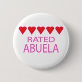 Five Heart Abuela Button (Vorderseite)