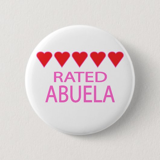 Five Heart Abuela Button (Vorderseite)