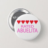 Five Heart Abuelita Button (Vorne & Hinten)
