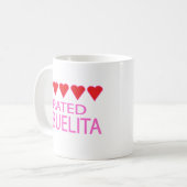Five Heart Abuelita Kaffeetasse (Vorderseite Links)