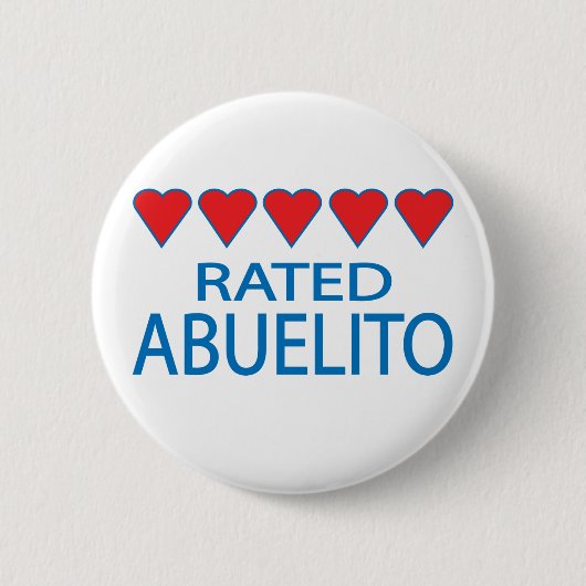 Five Heart Abuelito Button (Vorderseite)