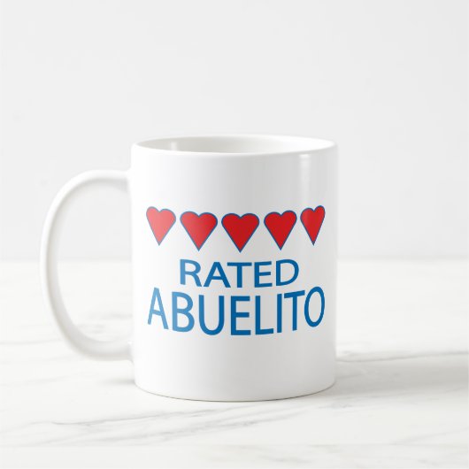 Five Heart Abuelito Kaffeetasse (Links)