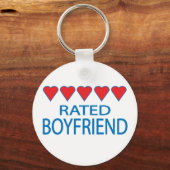 Five Heart Boyfriend Schlüsselanhänger (Vorderseite)