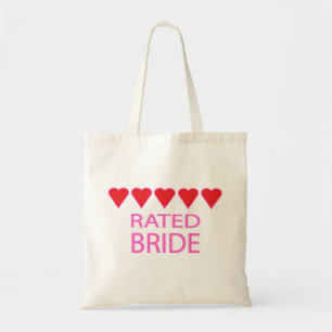 Five Heart Bride Tragetasche