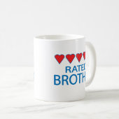 Five Heart Brother Kaffeetasse (VorderseiteRechts)
