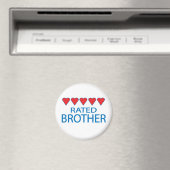 Five Heart Brother Magnet (In Situ (Geschirrspüler))