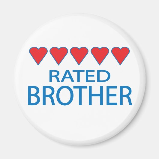 Five Heart Brother Magnet (Vorne)