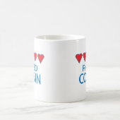 Five Heart Cousin Kaffeetasse (Mittel)
