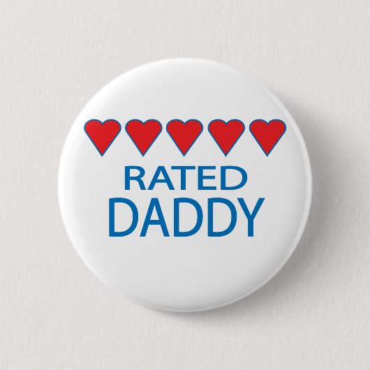 Five Heart Daddy Button (Vorderseite)