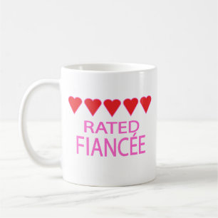 Five Heart Fiancée Kaffeetasse