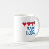 Five Heart Godson Kaffeetasse (VorderseiteRechts)