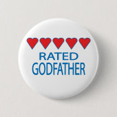 Five Heart Godvater Button (Vorderseite)