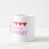 Five Heart Grammy Kaffeetasse (Vorderseite Links)