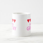 Five Heart Grammy Kaffeetasse (Mittel)