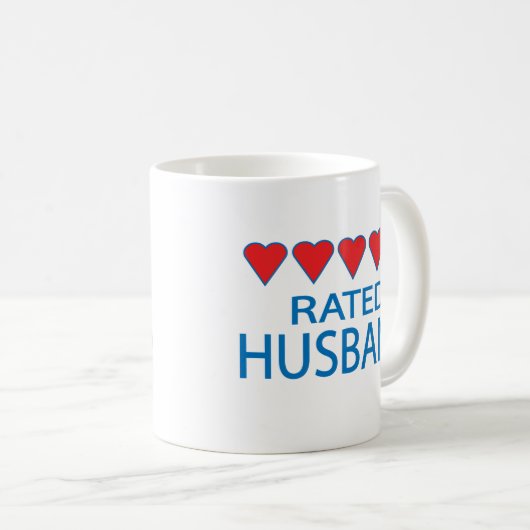 Five Heart Husband Kaffeetasse (VorderseiteRechts)