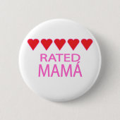 Five Heart Mamá Button (Vorderseite)