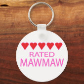 Five Heart MawMaw Schlüsselanhänger (Vorderseite)
