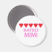 Five Heart Mimi Magnet (Vorderseite/Rückseite)