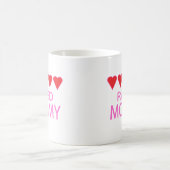 Five Heart Mommy Kaffeetasse (Mittel)