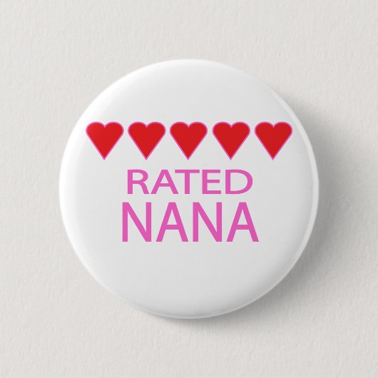 Five Heart Nana Button (Vorderseite)