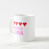 Five Heart Nonna Kaffeetasse (Vorderseite Links)