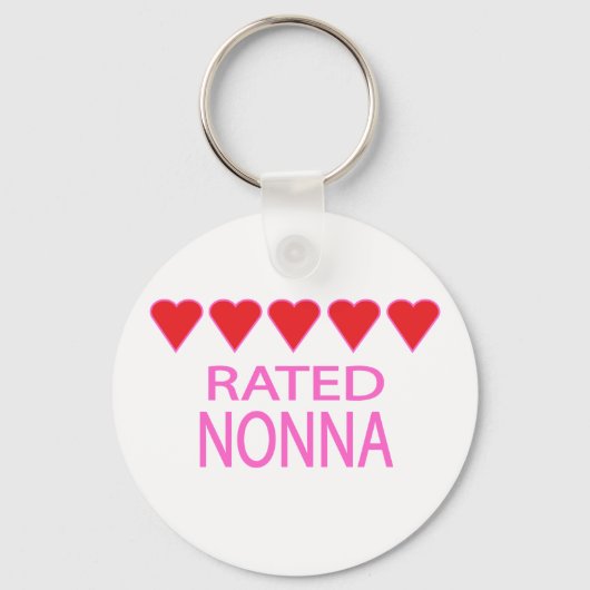 Five Heart Nonna Schlüsselanhänger (Vorderseite)