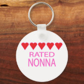 Five Heart Nonna Schlüsselanhänger (Vorderseite)